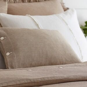 Taylor Linens Farmhouse Stripe Duvet Cover King